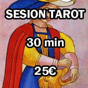 Sesion tarot 30min 25 €